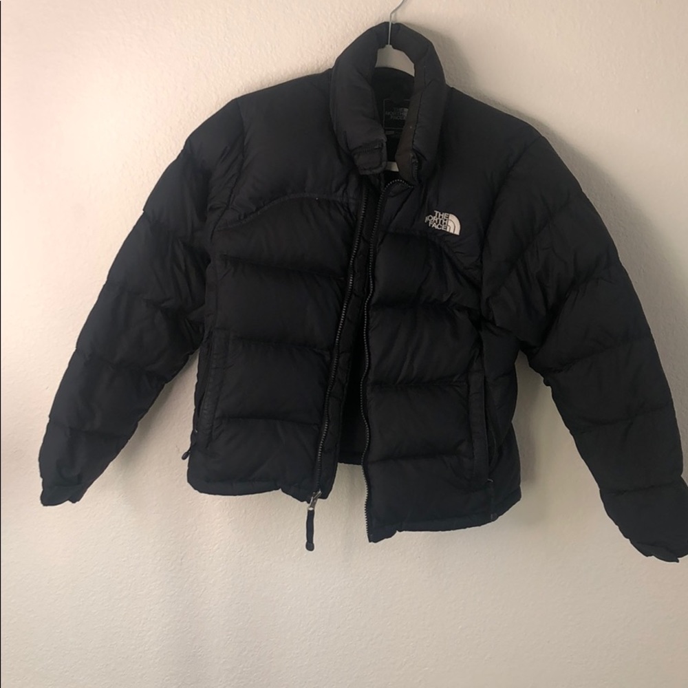 The north face puffed jacket